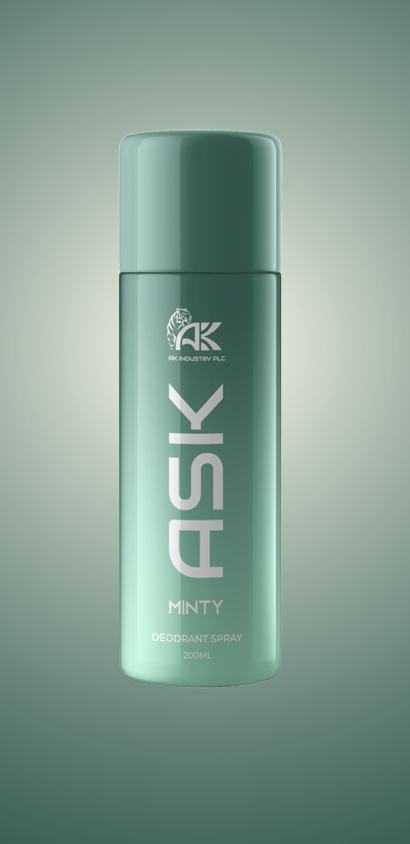 Minty deodorant